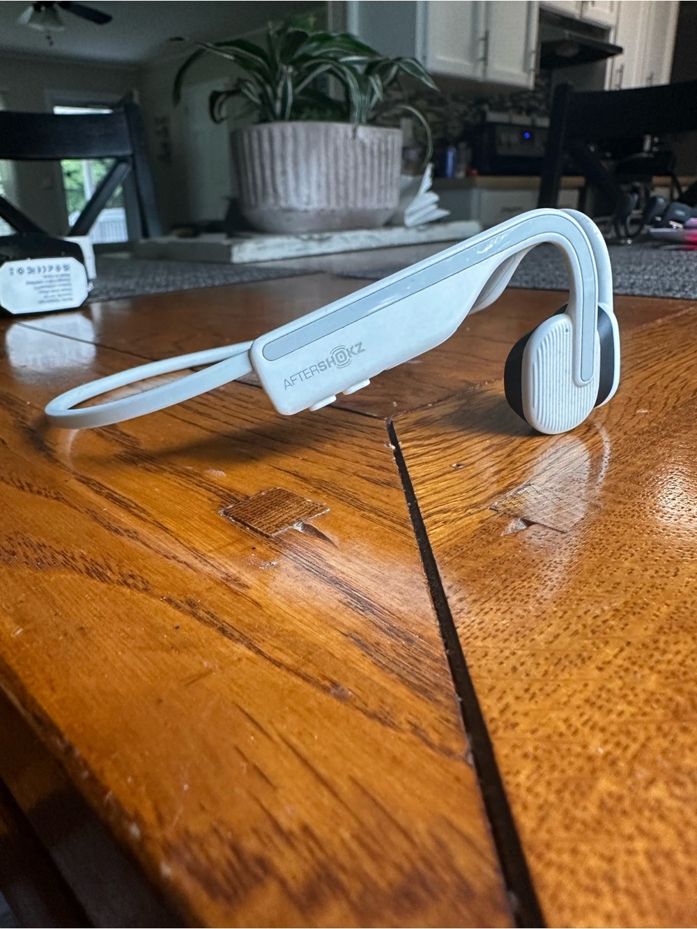 Aftershokz Open-Ear Bone Conduction Headphones - White